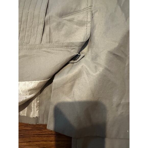 Shesmiss Women's Modern Trench Coat Taupe Approx Size 10/12 Chic Outerwear - Picture 5 of 12